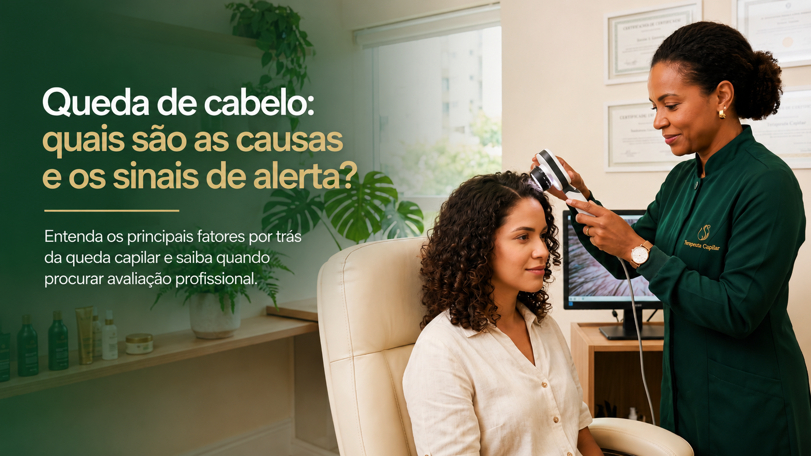 Queda de cabelo causas e sinais de alerta