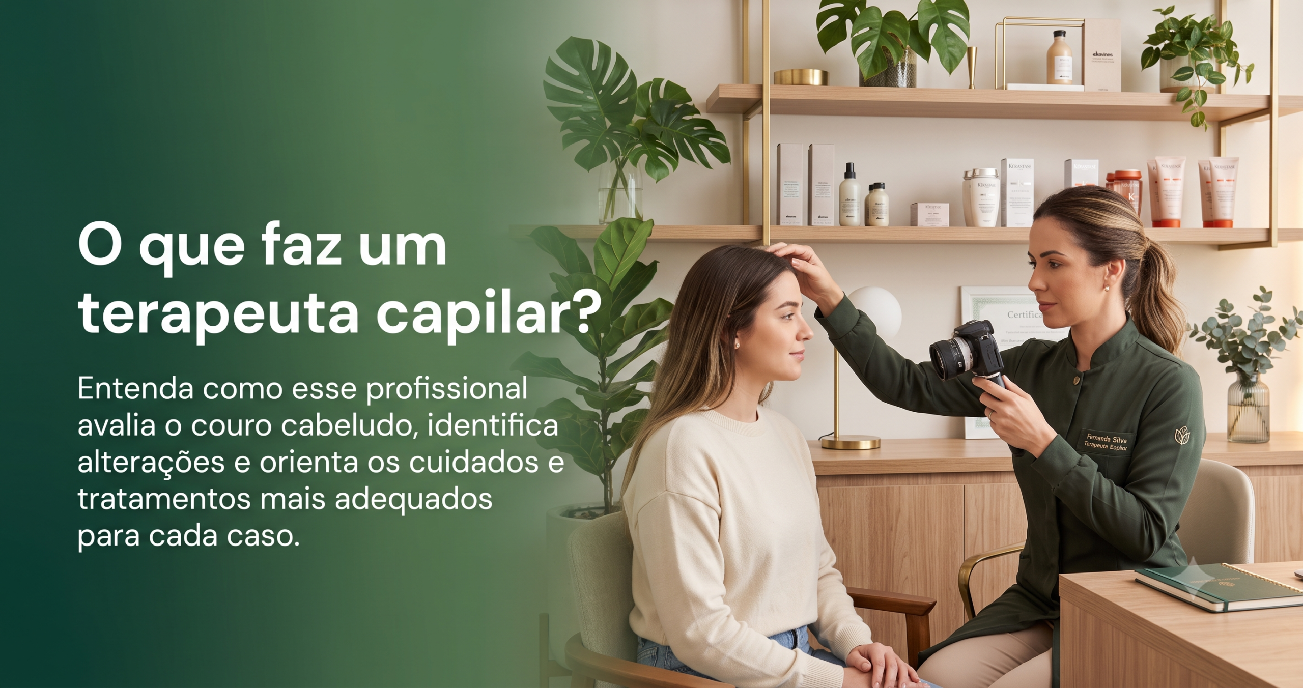 O que faz um terapeuta capilar?